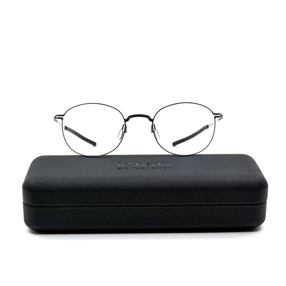 NEW IC! BERLIN EMIYO GRAPHITE AUTHENTIC EYEGLASSES FRAME - Picture 6 of 11